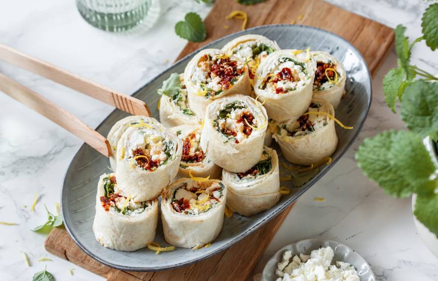 Frischkäseröllchen