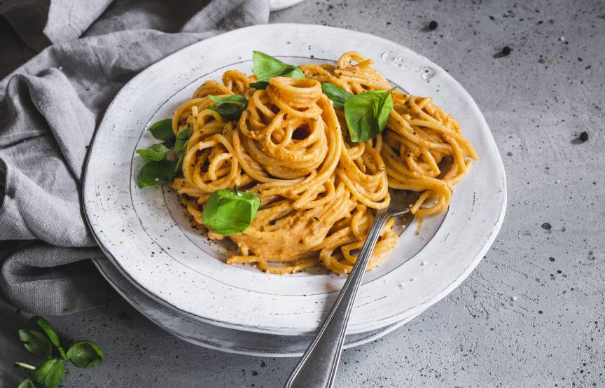 Spaghetti mit 5-Zutaten-Soße