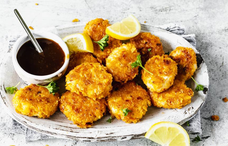 Chicken Nuggets mit süßsaurer-Soße