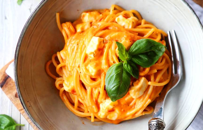 Spaghetti Tomate-Mozzarella