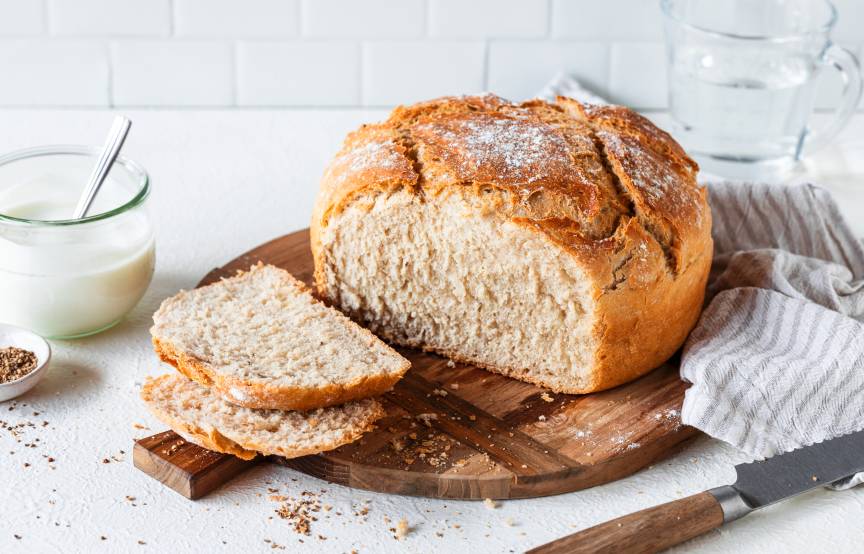 Dinkel-Joghurt-Kruste