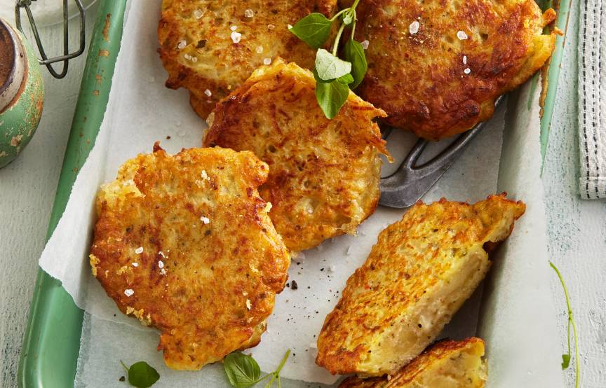 Ruck-Zuck-Kartoffelpuffer ohne Ei