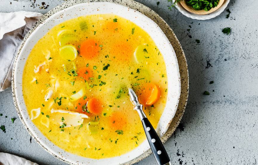 Hühnersuppe wie bei Oma