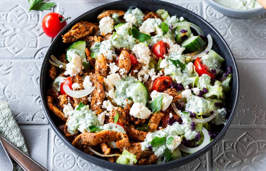 Low-Carb-Dönerteller