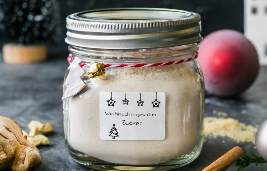 Weihnachtsgewürz-Zucker