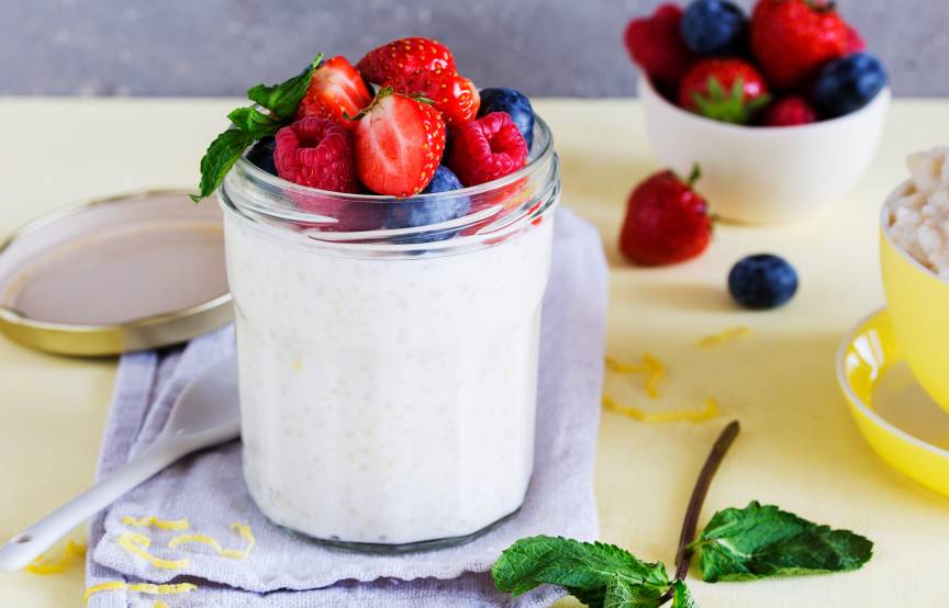 High-Protein-Milchreis mit Skyr