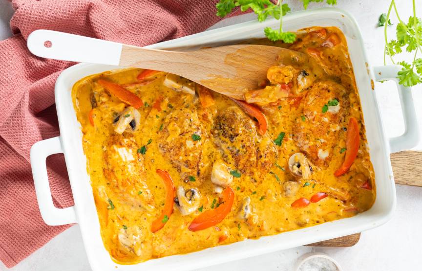 Hähnchenbrust aus dem Backofen