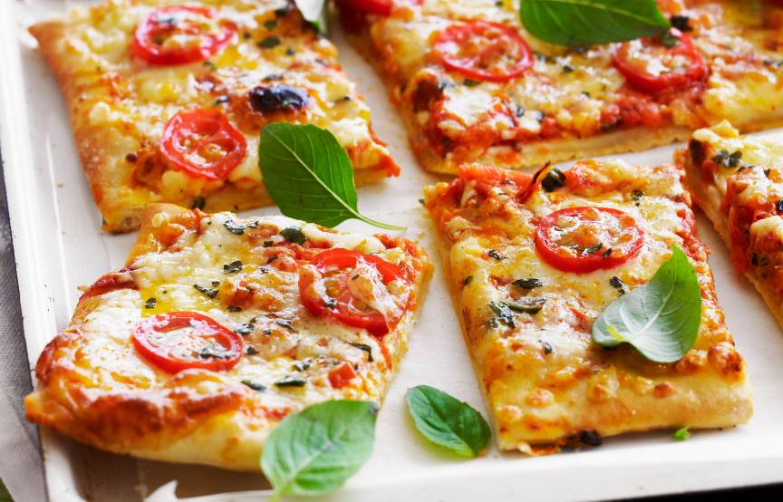 Familienpizza vom Blech