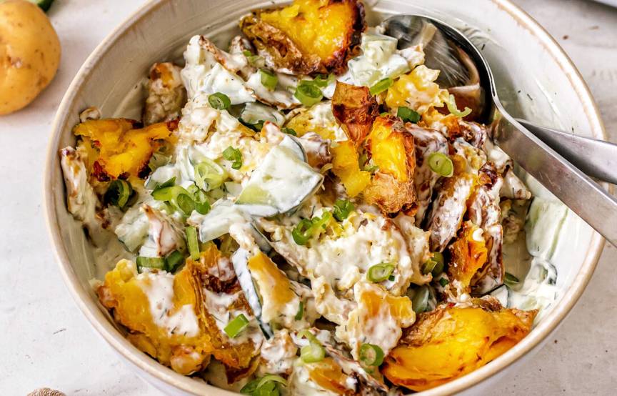 Smashed Potato Salat