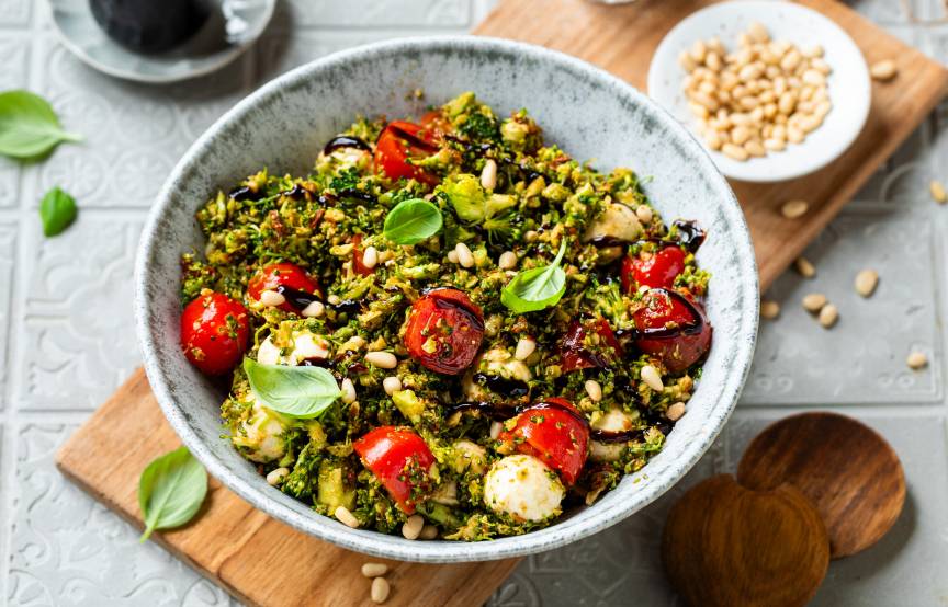 Brokkolisalat "Italian Style"