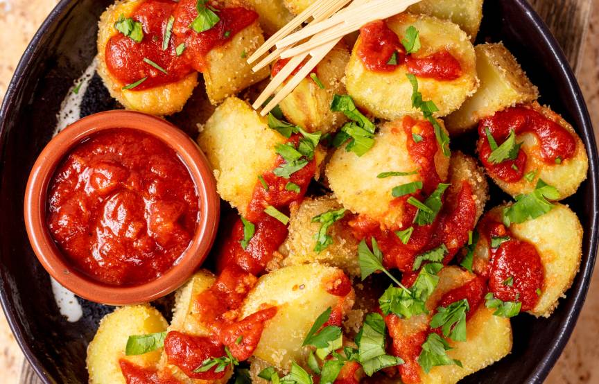 Patatas Bravas mit Salsa Mojo