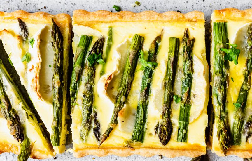 Spargelquiche