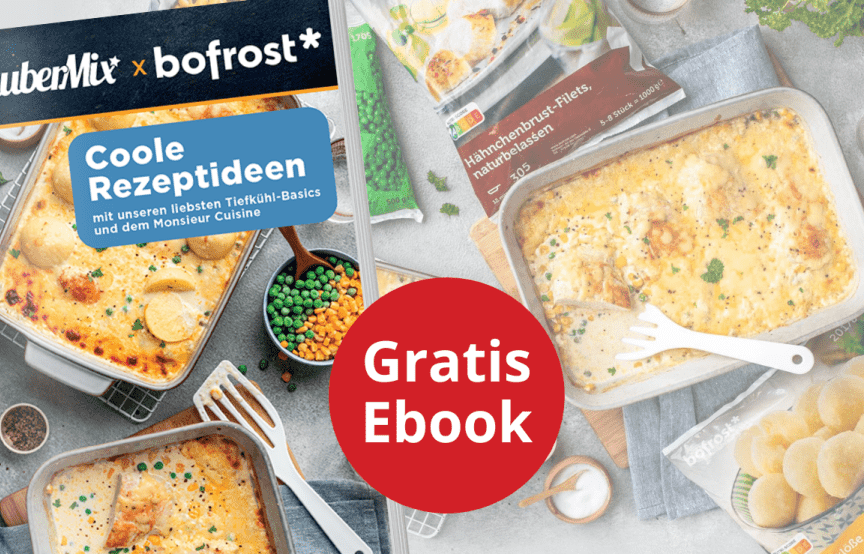 Dein E-Book mit Tiefkühlprodukten von bofrost*