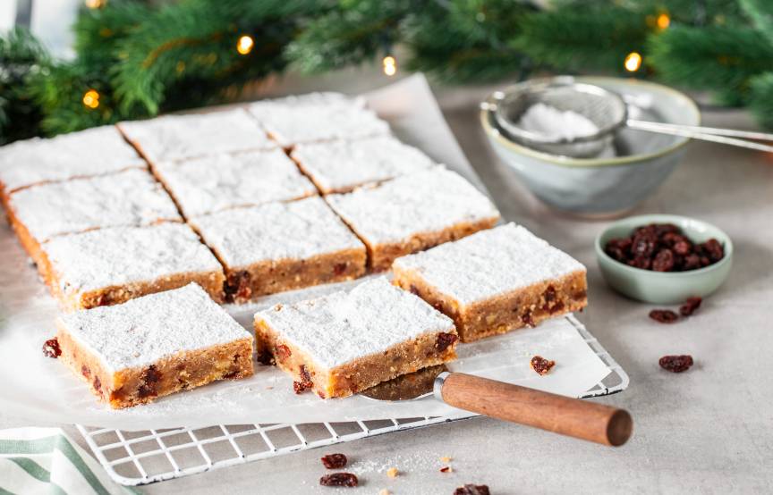 Stollenkuchen vom Blech