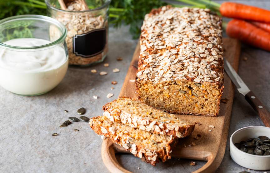 Einfaches Haferflocken-Vitalbrot