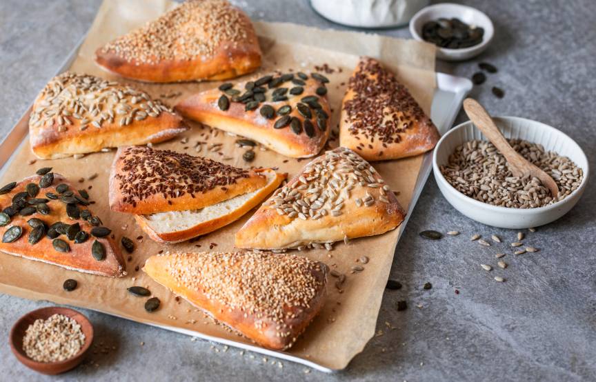 Körnerecken aus 4 Zutaten