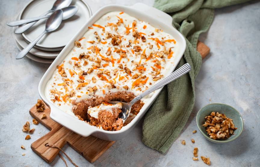 Carrot Cake Baked Oats
