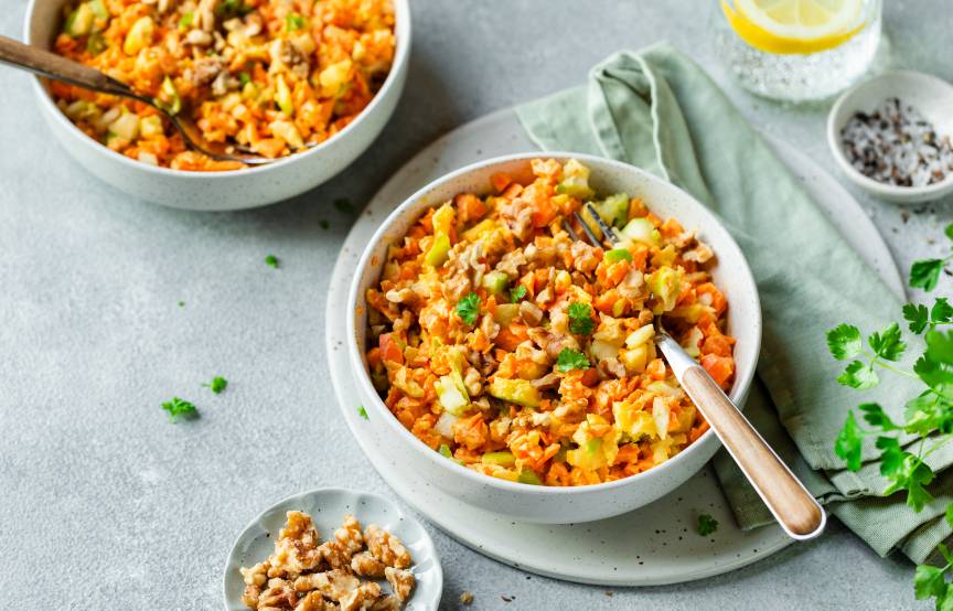 Karotten-Apfel-Salat