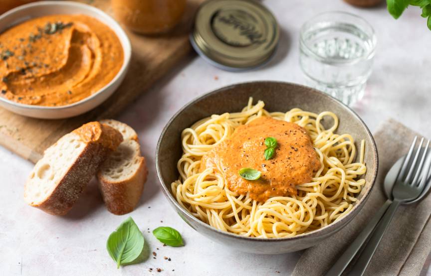 2-in-1 Italian Style Roasted Pastasoße und Dip mit dem Airfryer