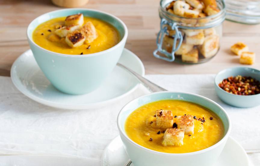 Schnelle Karottensuppe
