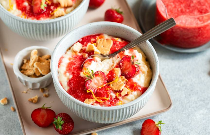 Milchreis à la Käsekuchen