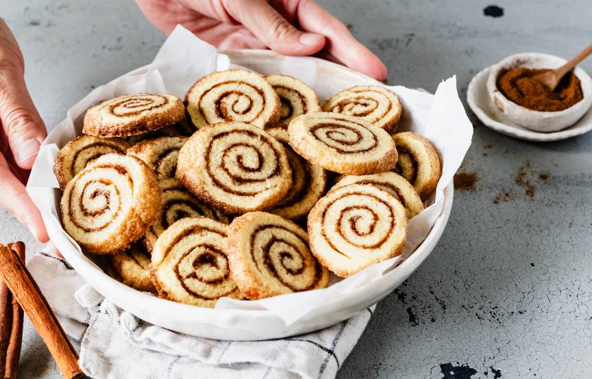 Zimtschnecken Kekse