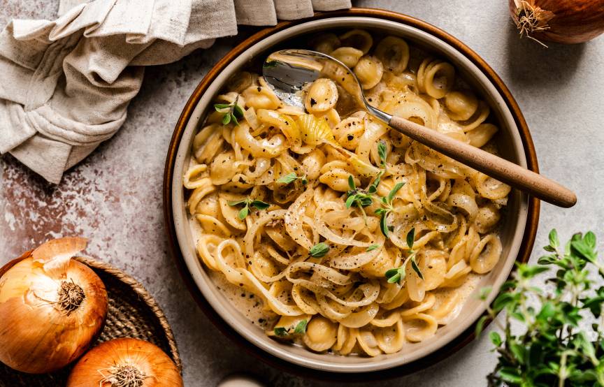 French Onion Pasta