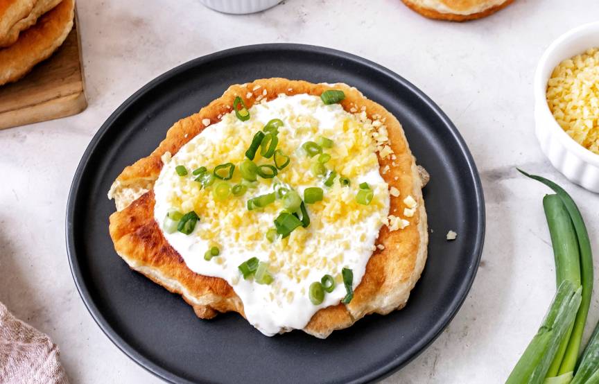 Langos wie vom Weihnachtsmarkt