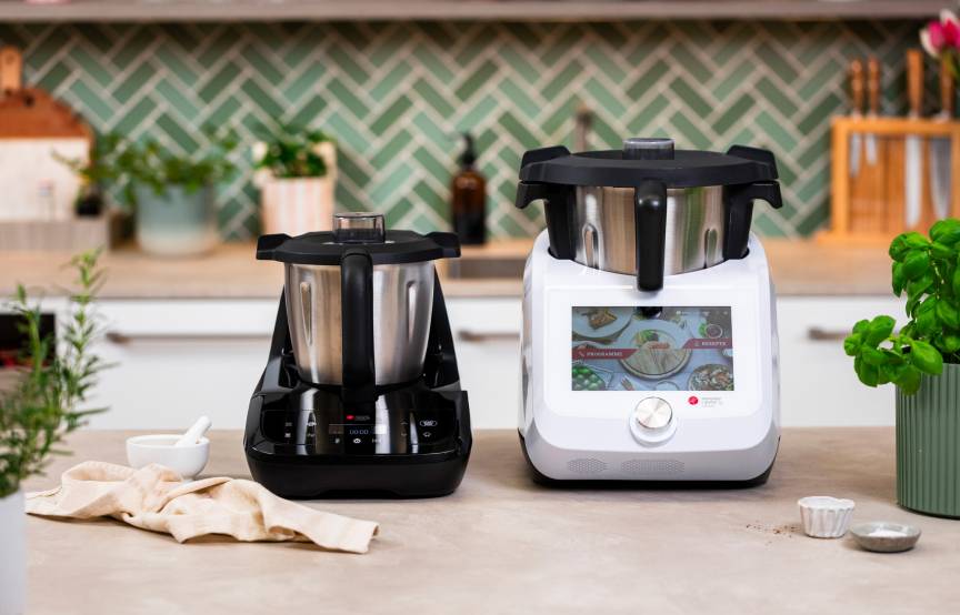 Monsieur Cuisine compact und Smart nebeneinander