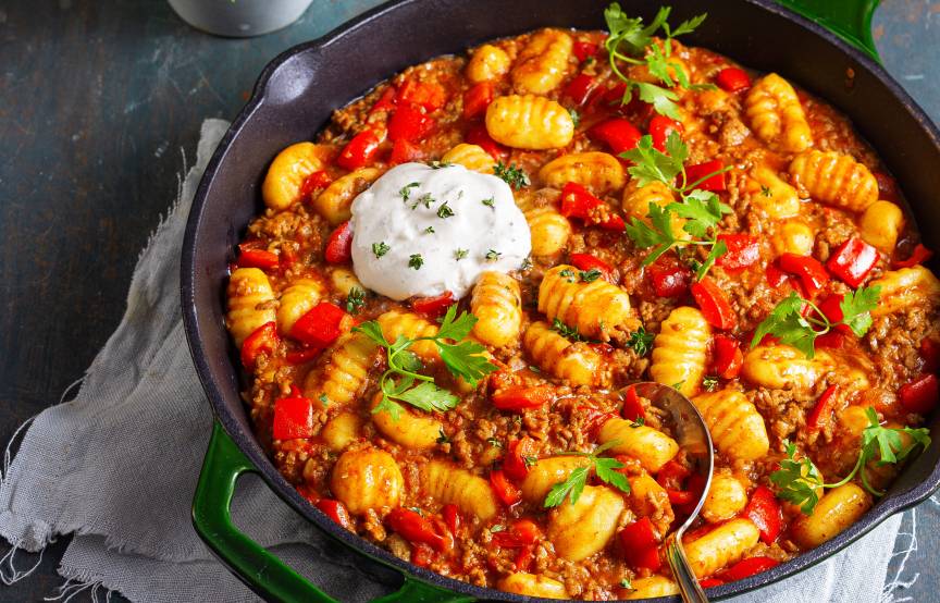 Bauerntopf mit Gnocchi