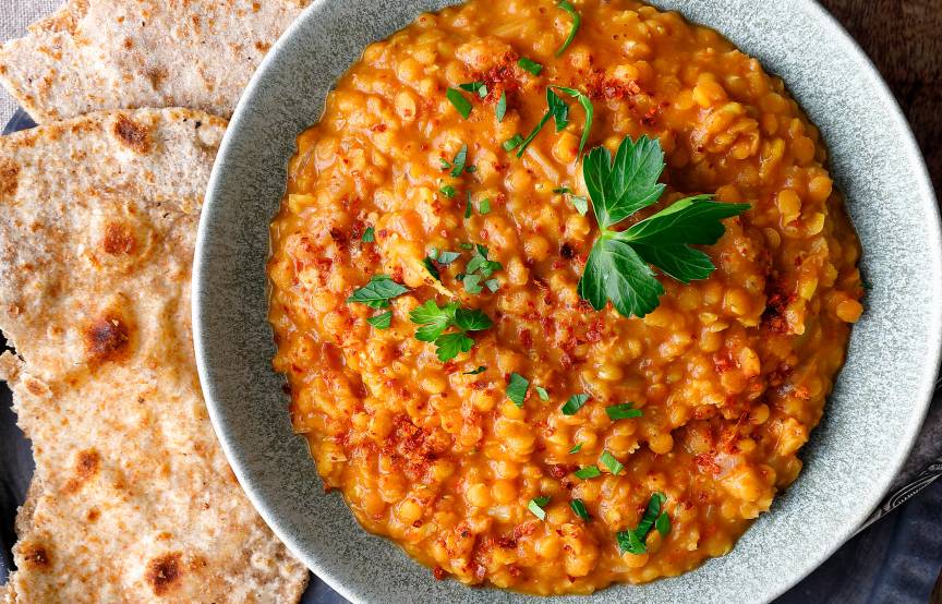 Einfaches Linsen-Dal