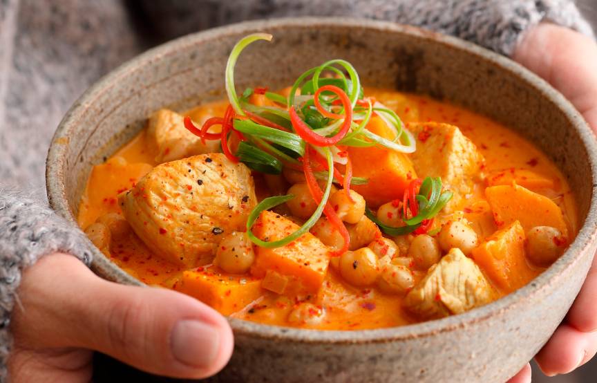 Immunstark-Putengulasch