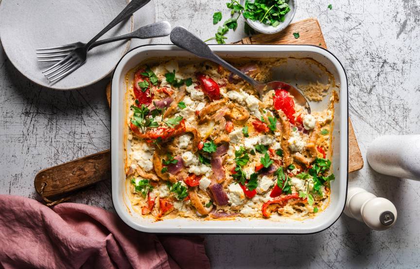 Schnelles Gyros-Feierabendblech