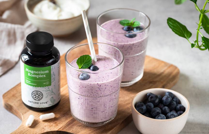 Blaubeer-Relax-Shake