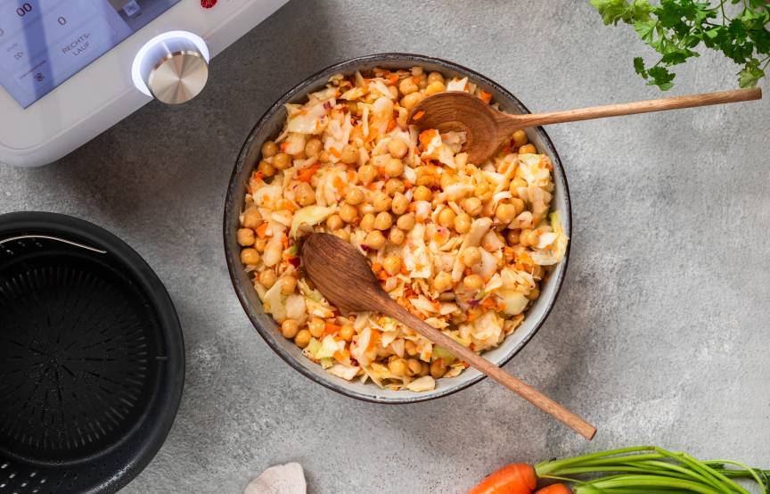 Schneller High Protein Krautsalat aus dem Monsieur