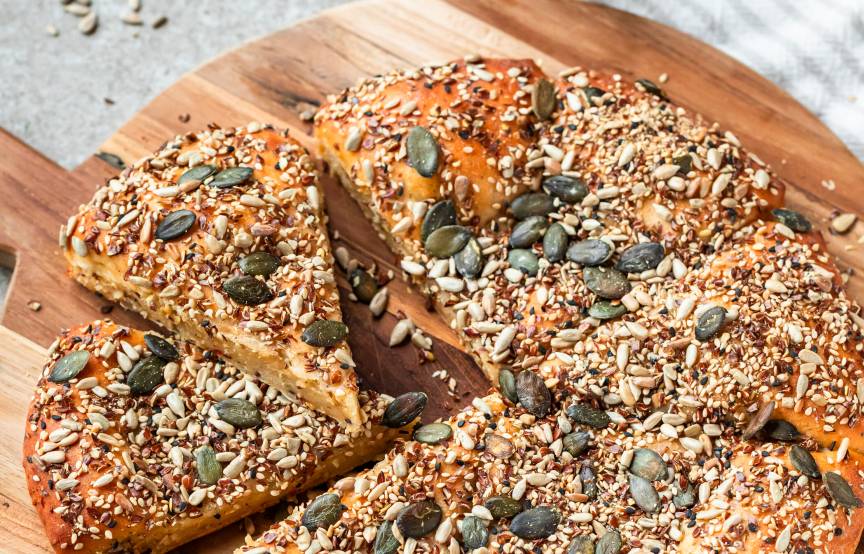 Quark-Brötchenecken