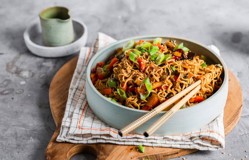 Veggie Teriyaki-Mie