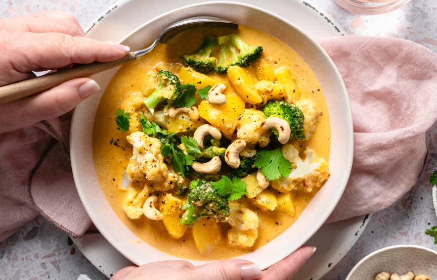 Aloo Gobi- indisches Blumenkohl-Curry