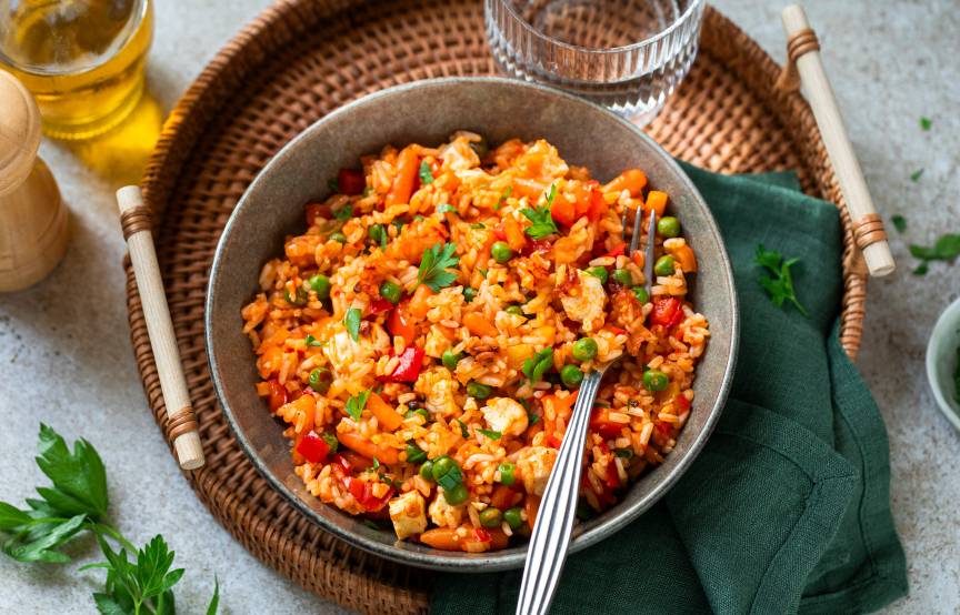 Crispy Rice Djuvec Style