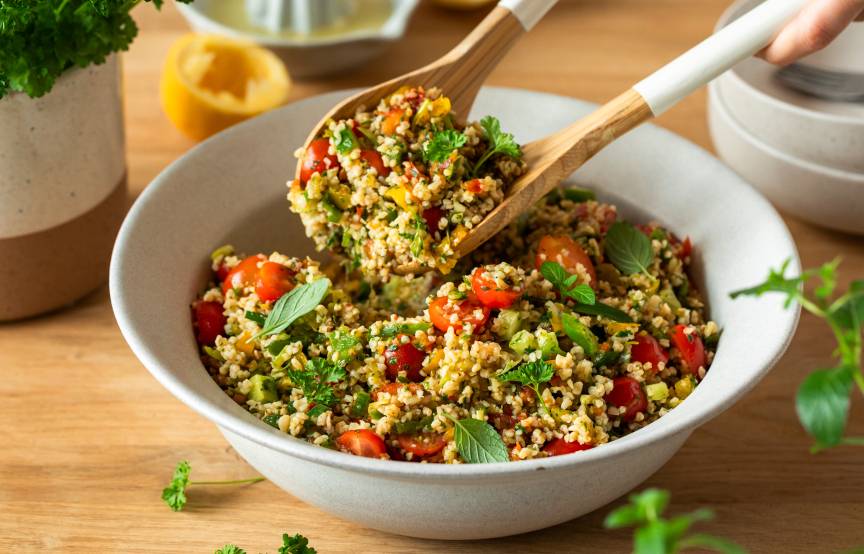 Der BESTE Bulgur-Salat