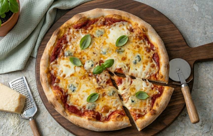 Quattro Formaggi Pizza