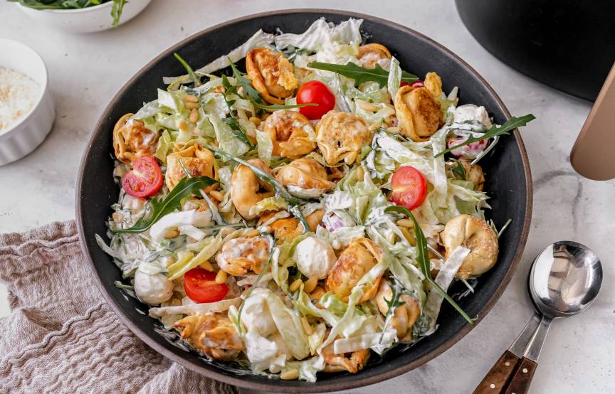 Crispy Tortelllini-Salat
