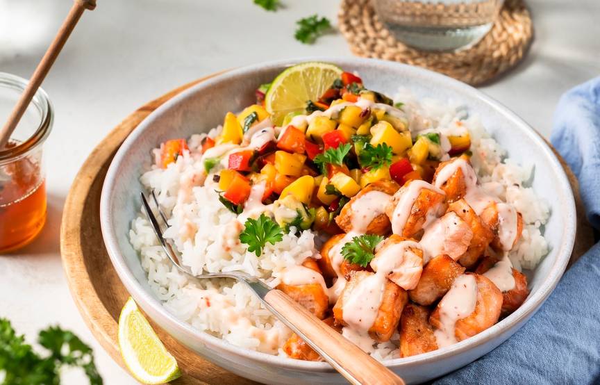 Sommerlicher Ofen-Lachs