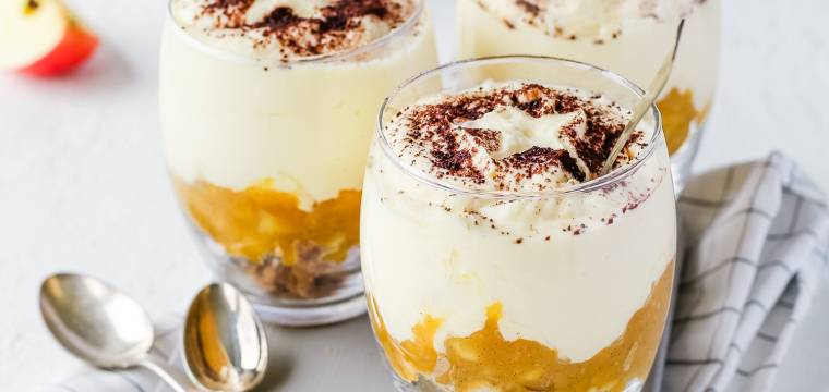 Bratapfel-Tiramisu