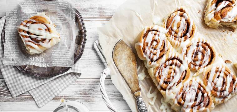 Schwedische Zimtschnecken