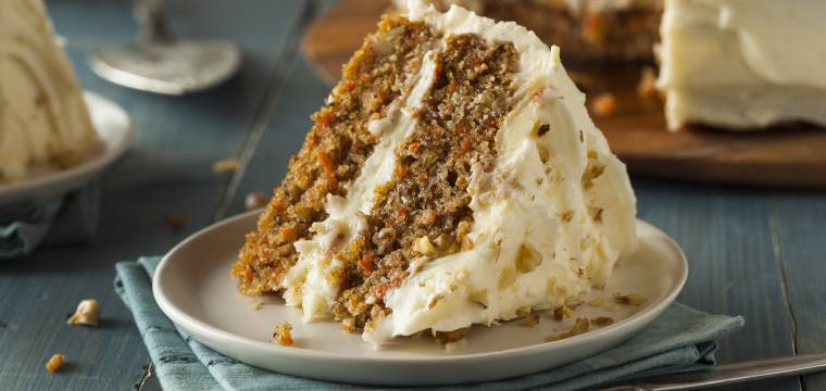 Carrot Cake mit Cream Cheese Frosting mit dem Monsieur Cuisine Carrot Cake mit Cream Cheese Frosting mit dem Monsieur Cuisine