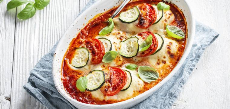 Ofenhähnchen Tomate-Mozzarella