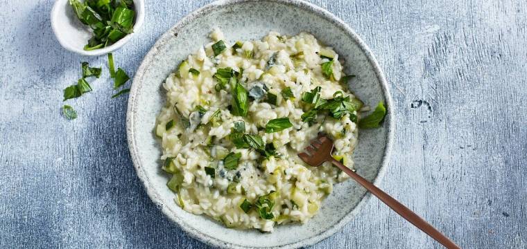Zucchini-Risotto
