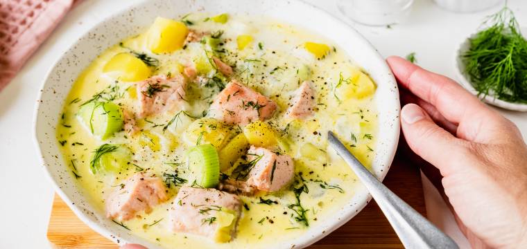 Schwedische Sommersuppe