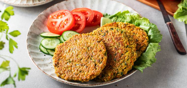 Gemüse-Burger-Pattys